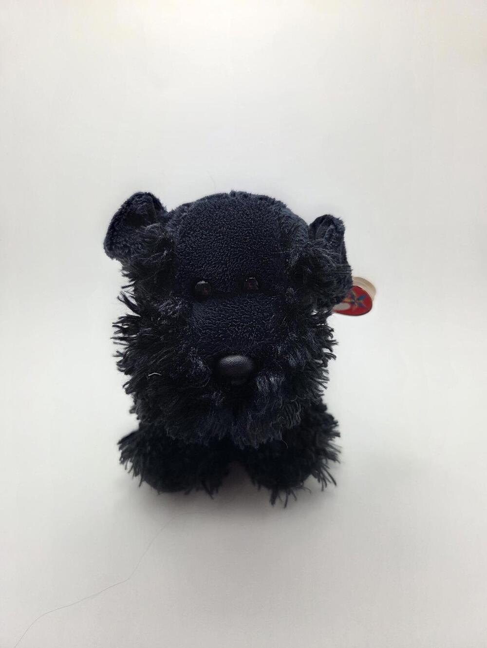 Ty Beanie Buddy “Aberdeen” the Black Scottish Terrier Creased Tag (11 inch)